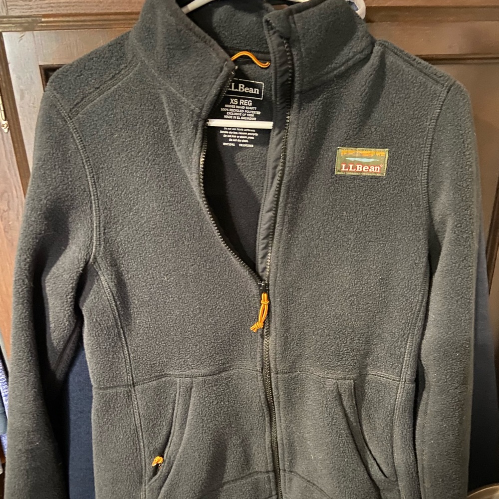 LL Bean Womens Fleece Mountain Classic Jacket